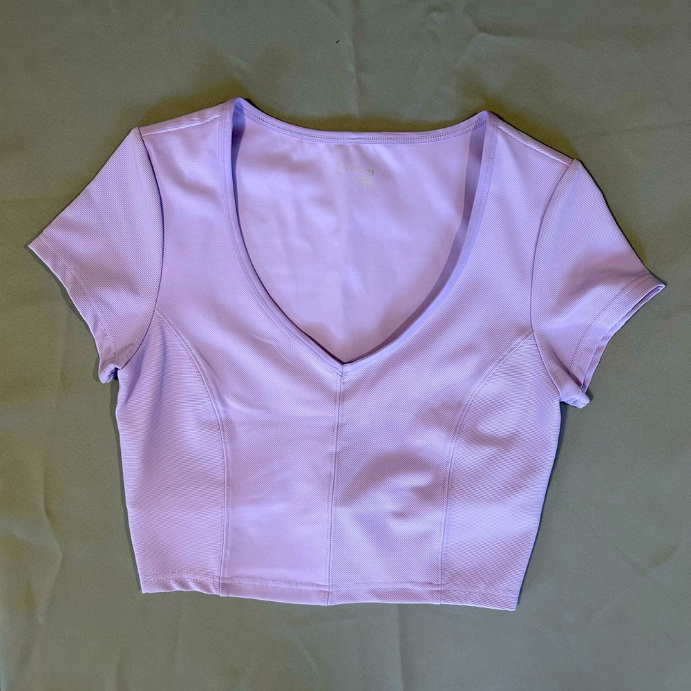 Offline by AERIE cropped T shirt